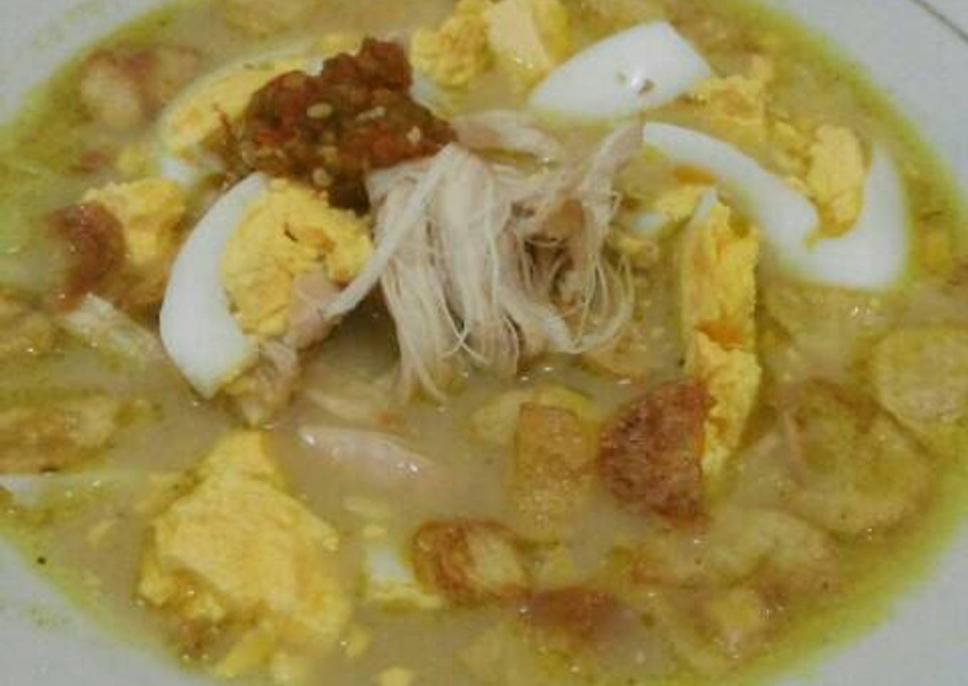 Soto ayam spesial