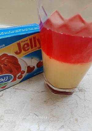 صورة لوصفة بودينج الجيلي والكريم كراميل