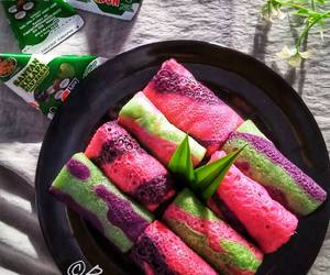 Mudah Cepat Memasak 13. Dadar Gulung Motif Sedap Nikmat