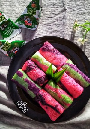 Foto resep 13. Dadar Gulung Motif