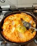 Tartaleta de manzana y peras