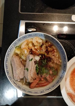 Hình của món Hủ tiếu Nam vang.