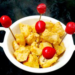 A picture of Curd chicken.