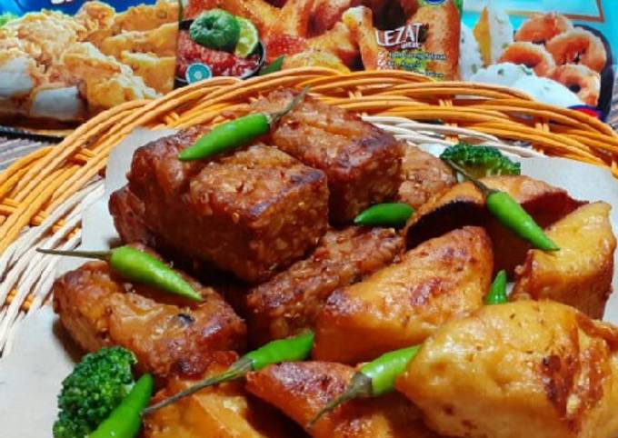 Tempe+Tahu Bacem Bumbu Kalasan