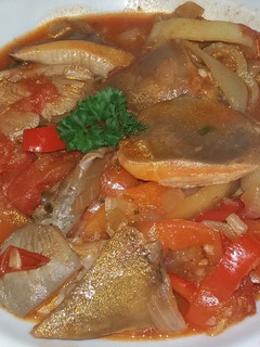 Lecsós laskagomba recept fotója