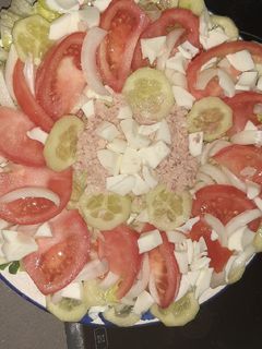 Una foto de Ensalada de verano saludable