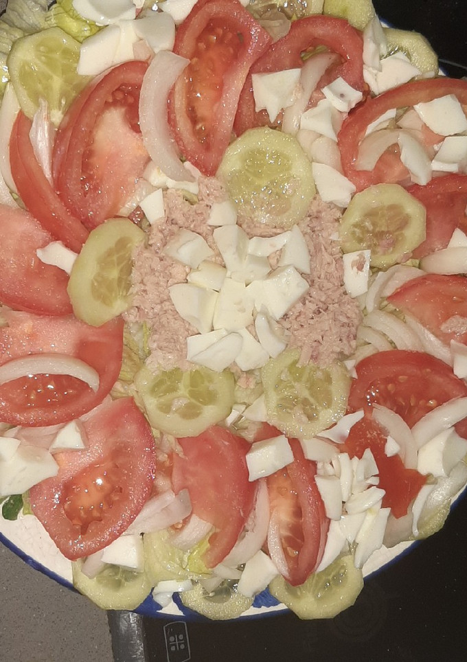 Una foto de Ensalada de verano saludable