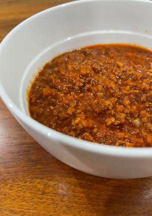 A picture of Bolognese Sauce.