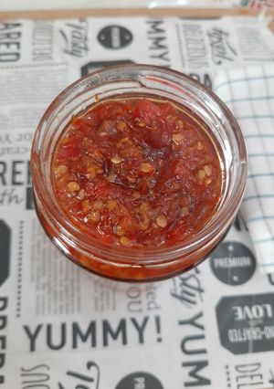 Foto resep Sambal goreng teri