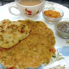 A picture of Semolina Oats Pancake.