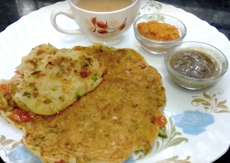 How to Make Speedy Semolina Oats Pancake