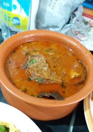 A picture of Mutton Korma Do pyaza.