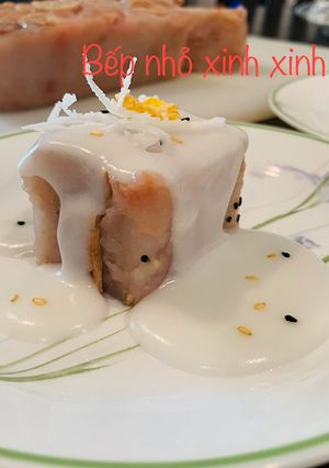 Hình của món Bánh chuối hấp.