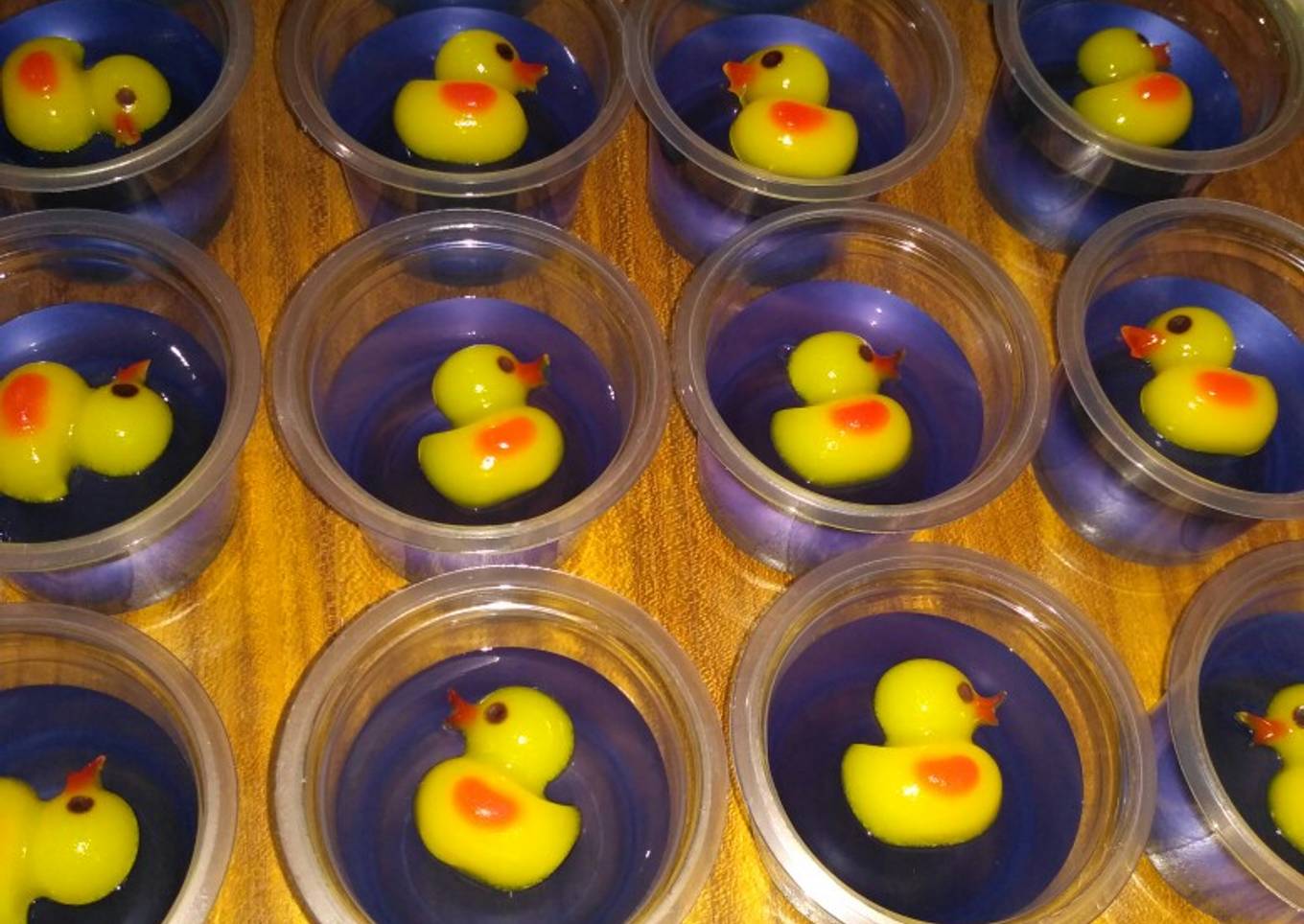 Pudding jelly bebek