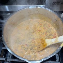 A picture of Creamy Carnivore Taco Soup.