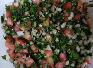 Foto de Salada de feijão verde