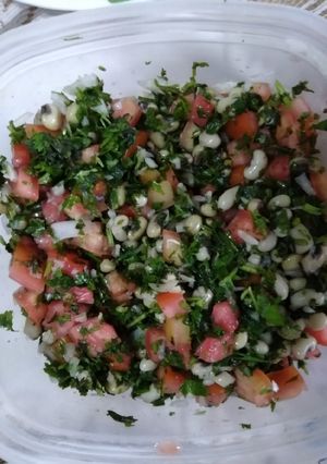 Foto de Salada de feijão verde