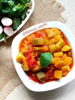 عکسی از دستور یتیمچه (غذای گیاهی_وگان)☘