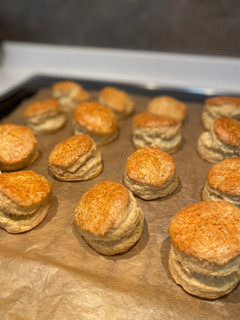 Una foto de Scones tradicionales para el Té Inglés