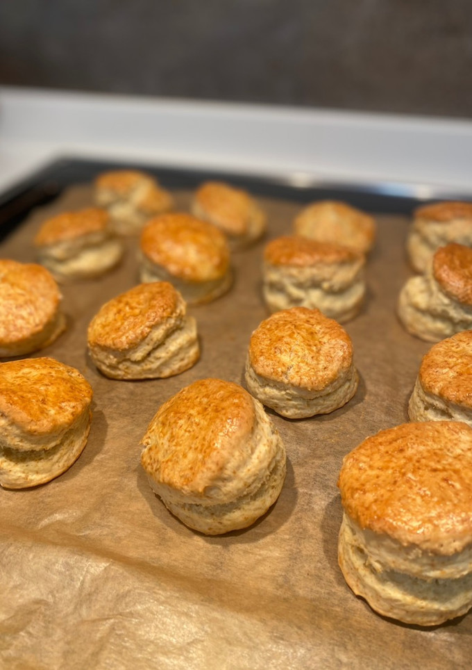 Una foto de Scones tradicionales para el Té Inglés