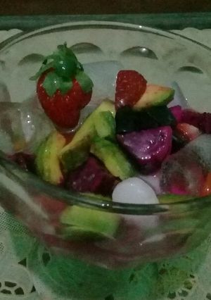 Foto resep Sup buah simpel ala @dapurbyana😊