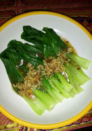 Foto resep Pakcoy Siram Bawang Putih