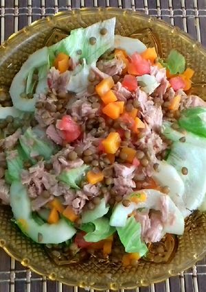 Una foto de Ensalada de Lentejitas BB
