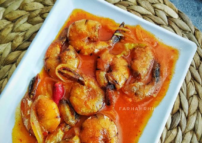 Resep Udang Saus Padang, Sempurna