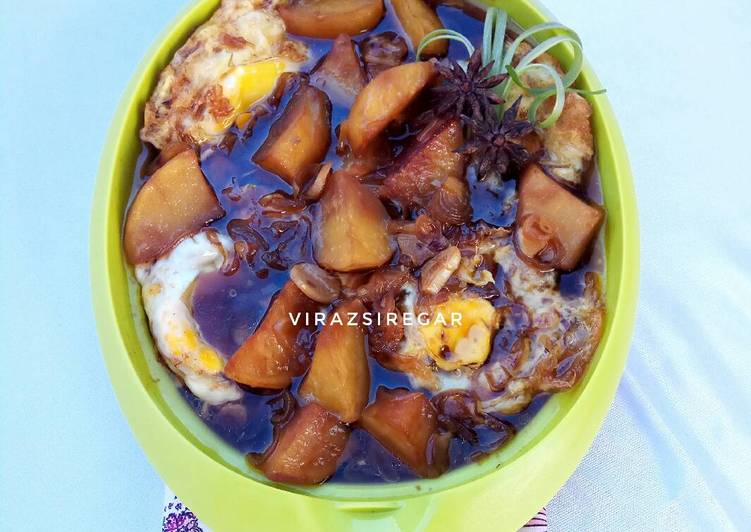 Tumis Telur Kentang Kecap (irit ekonomis dan enakk)