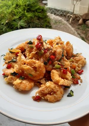 Foto resep Udang Cabai Garam