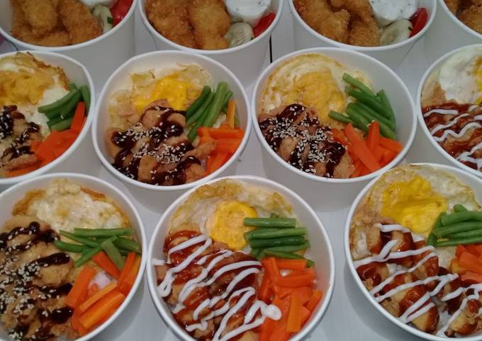 Resep Rice Bowl oleh teti_VanHouBakery - Cookpad