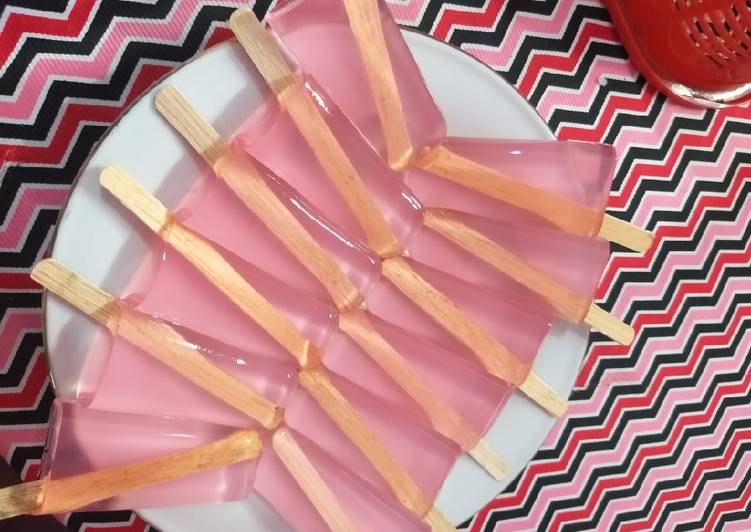 Bumbu Jelly stick ice cream | Langkah Membuat Jelly stick ice cream Yang Sempurna