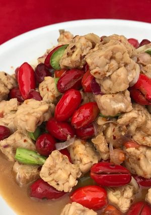 Foto resep Tumis tempe kulit mlinjo