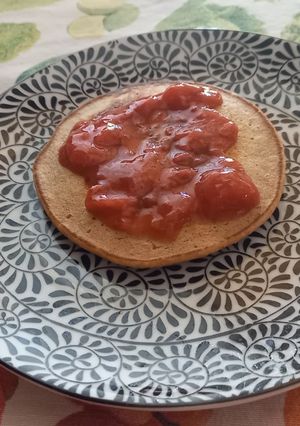 Una foto de Tortitas de avena saludable