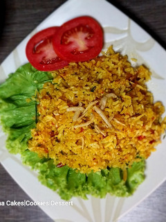 Foto resep 90. Nasi Goreng Kunyit Teri Medan || No Egg