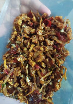 Foto resep Kering tempe teri