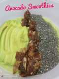 Avocado smoothies realfood