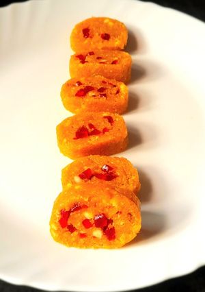A picture of Mango Coconut Roll.