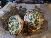 Una foto de ricotta y pollo