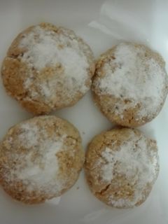 Una foto de Polvorones