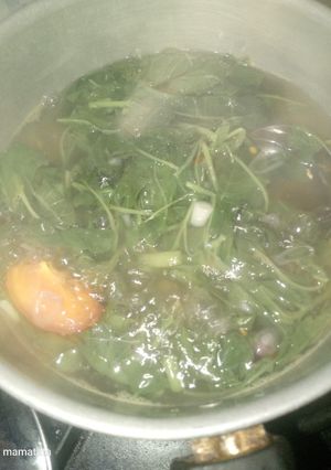 Foto resep Sayur bayam