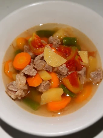 Langkah Gampang Membikin Resep Sop warna warni yang Lezat Sekali Anti Ribet, Lezat Sekali