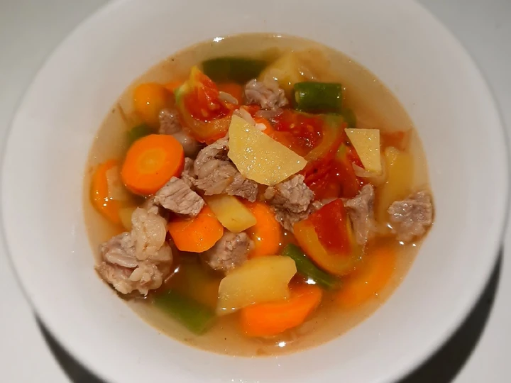 Langkah Gampang Membikin Resep Sop warna warni yang Lezat Sekali Anti Ribet, Lezat Sekali