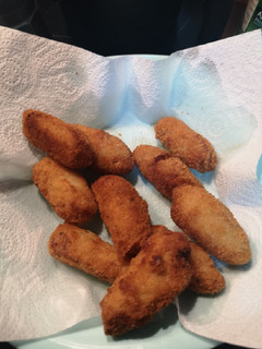 Una foto de Croquetas de pavo y jamón