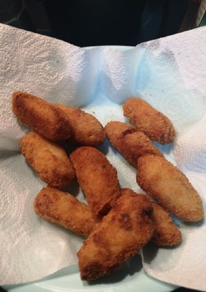 Una foto de Croquetas de pavo y jamón
