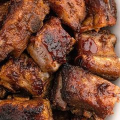 A picture of Pork Rib Tips Recipe.