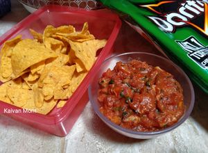Foto resep 18. Nachos Saus Salsa