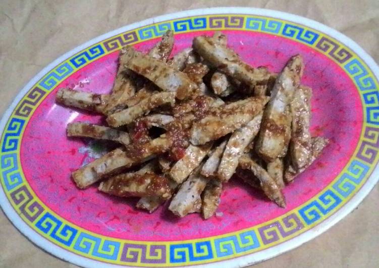 Resep Karedok Basreng (Baso goreng) Sederhana dan Mudah Dibuat