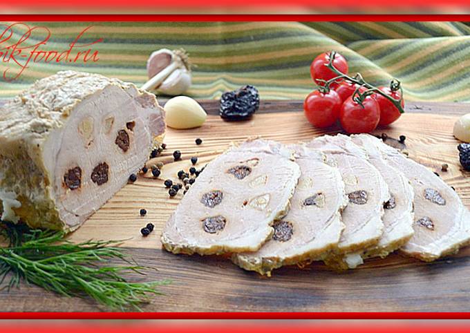 Буженина с черносливом