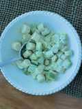 Ensalada de palmito y aguacate